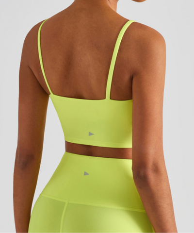KIKA Sicily Sports Bra - Neon Lime