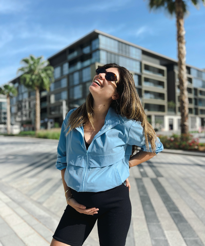 Santa Monica Jacket - Sky Blue