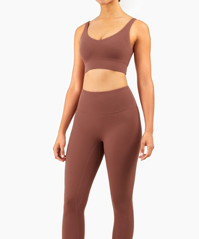 Haya Empower Sports Bra - Mocha