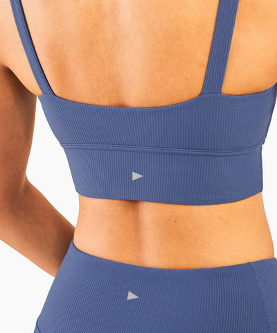 Mounia Casablanca Sports Bra - Blue